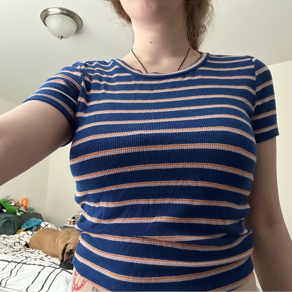 Garage: cropped t shirt